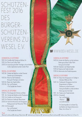 2016 - Schützenfestplakat