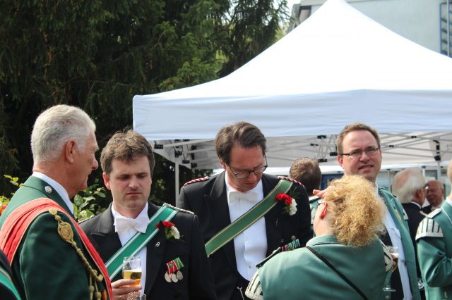 Antreten auf der Paradewiese