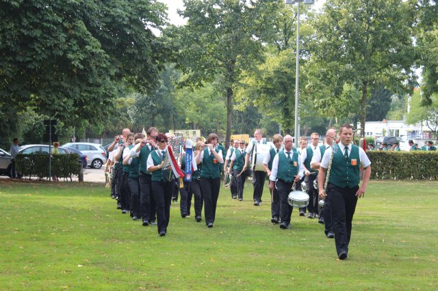 Antreten auf der Paradewiese