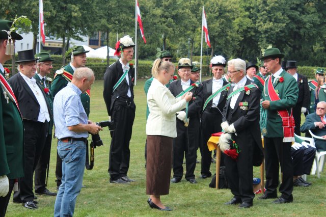 Antreten auf der Paradewiese