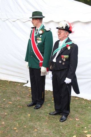 Emfang H.G. Egerlandt und Vereidigung S. Loskamp